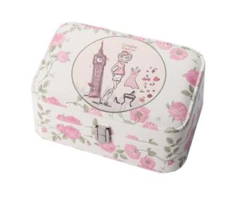 Lovely Girls Jewelry Box/Beautiful Small Jewelry Box/Pink