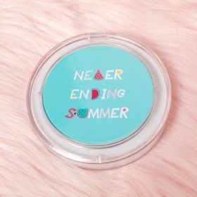 LED Mini Makeup Mirror (Option: Blue watermelon)