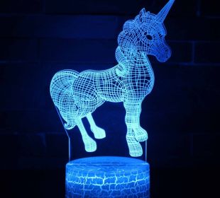 3D Creative  Series Night Light (Option: B-Black-3)