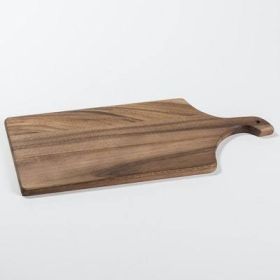 Acacia Wood Cutting/ Charcuterie Board - Long (Color: Brown, Material: acacia wood)